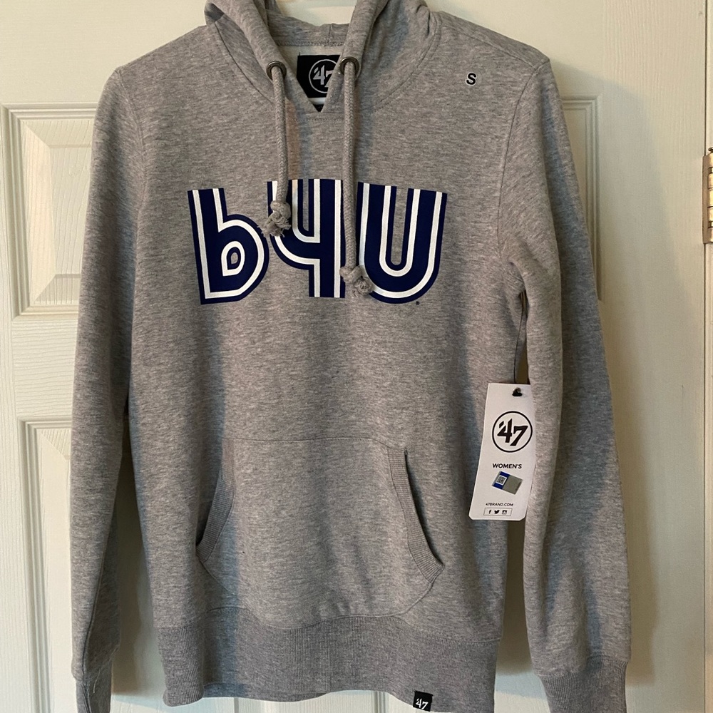 BYU Brigham Young University hoodie womens small
